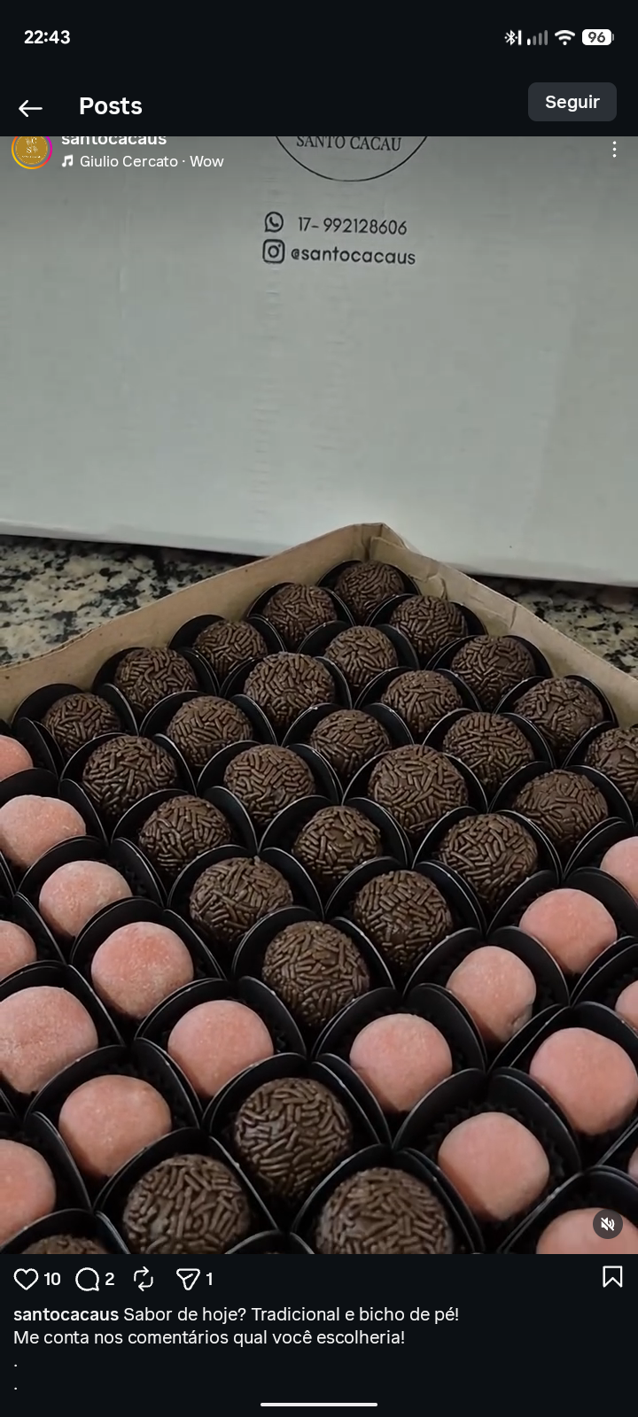 Produção em larga escala de brigadeiros para evento com mais de 50 unidades