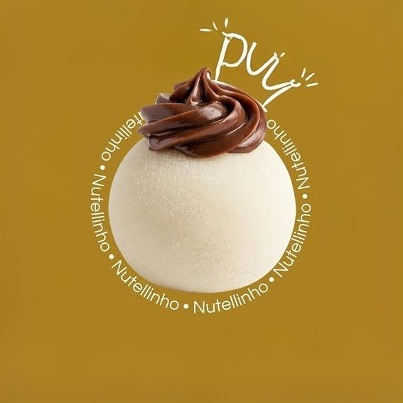 Brigadeiro Nutellinho — cobertura de Nutella com base de ninho da Santo Cacau